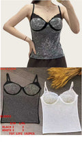 Corset con pedrería-K8055
