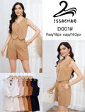 Conjunto de chaleco y short-D001#