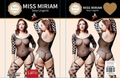 Body de red con liguero-FB1060