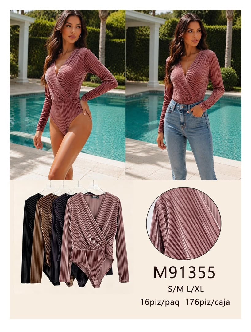 Body de manga larga-M91355
