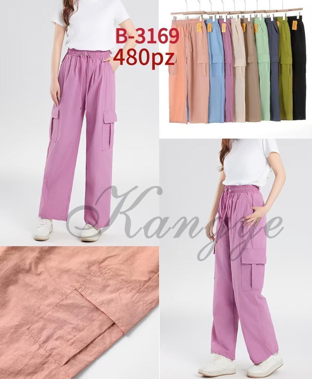 Pantalones tipo cargo-KANBOT-B3169