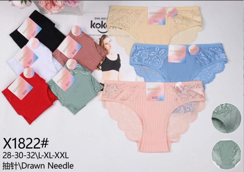Pantaletas de encaje-X1822