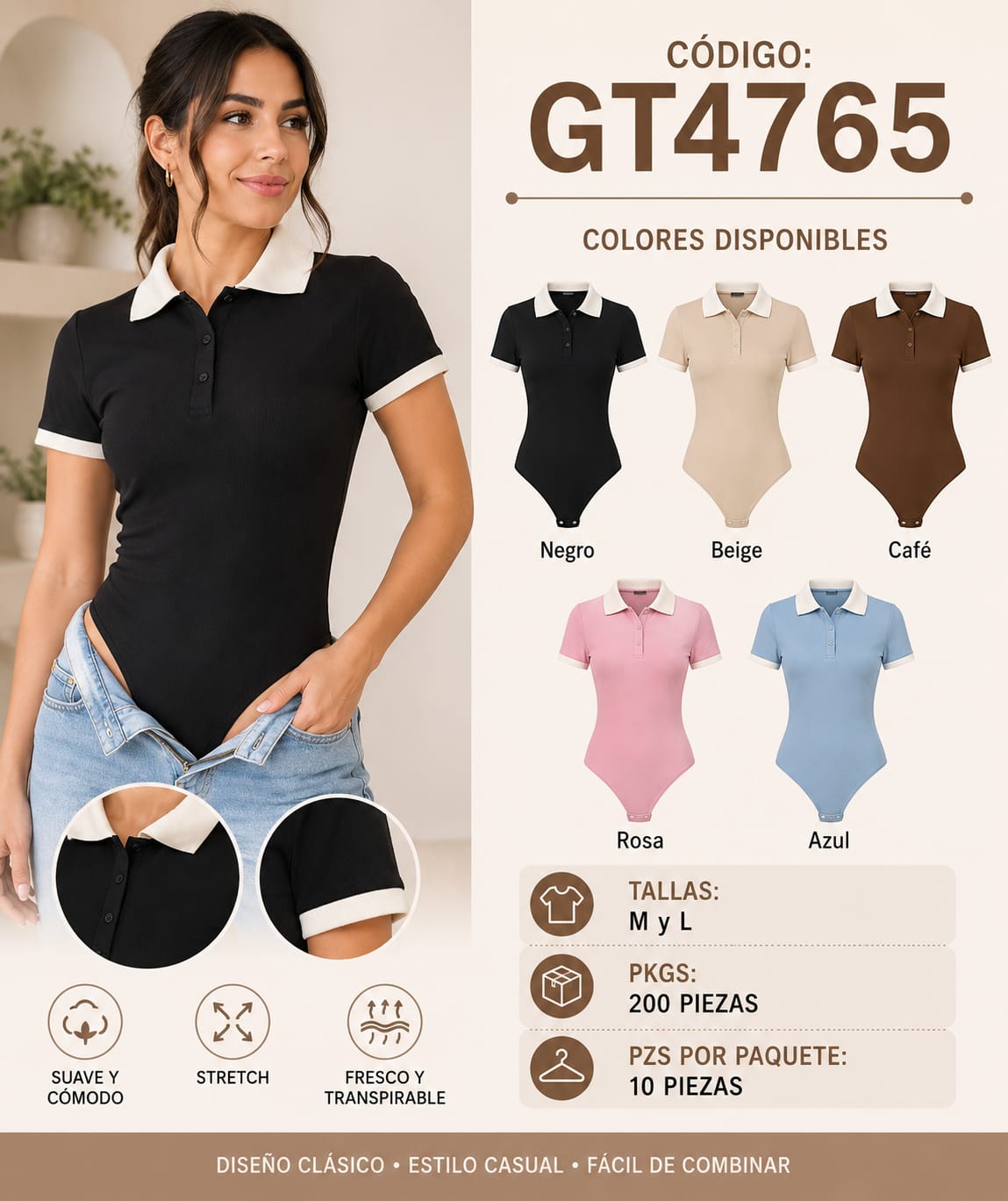 Body tipo polo-GT4765