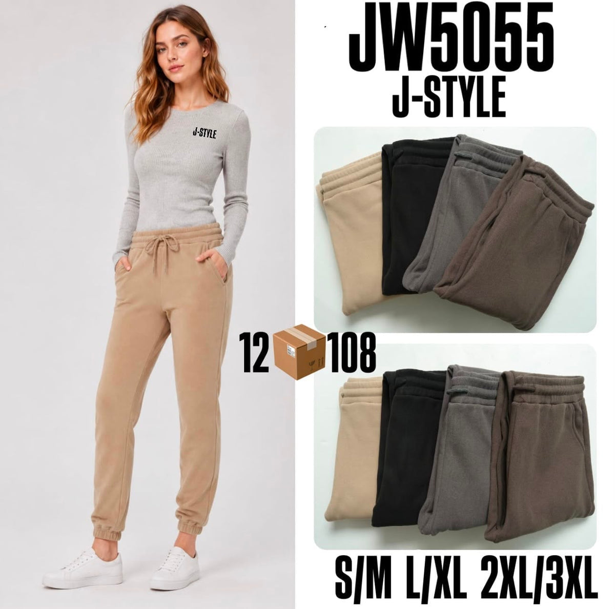 Pantalón Jogger-S-JW5055