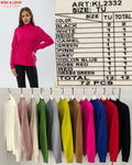 Suéter cuello alto-KL2332