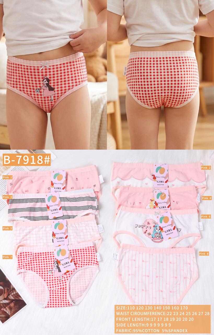 Braguitas infantiles estampadas-B-7918#