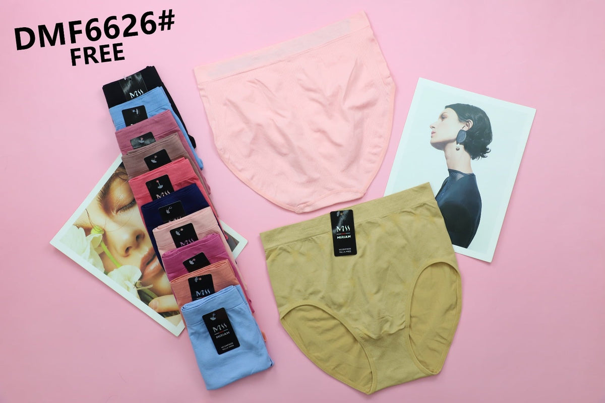 Pantaletas de microfibra sin costuras-DMF6626