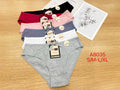 Pantaletas de algodón con moño-A8035