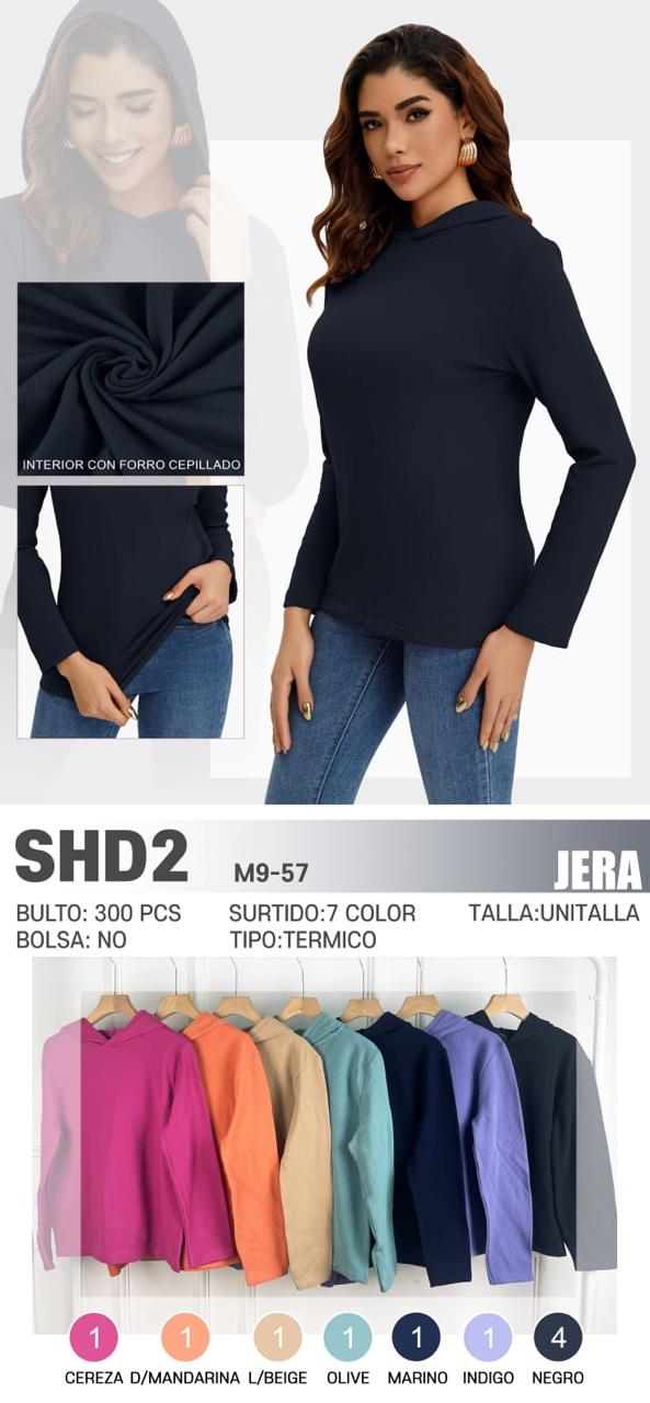 Sudadera térmica con capucha-SHD2