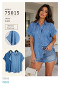 Camisa de mezclilla-75015
