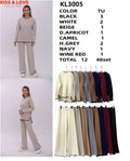 Conjunto de suéter y pantalón-KL3005