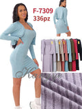 Conjunto de vestido y torera-F-7309