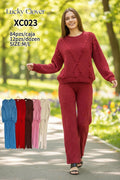 Conjunto de suéter y pantalón-XC023