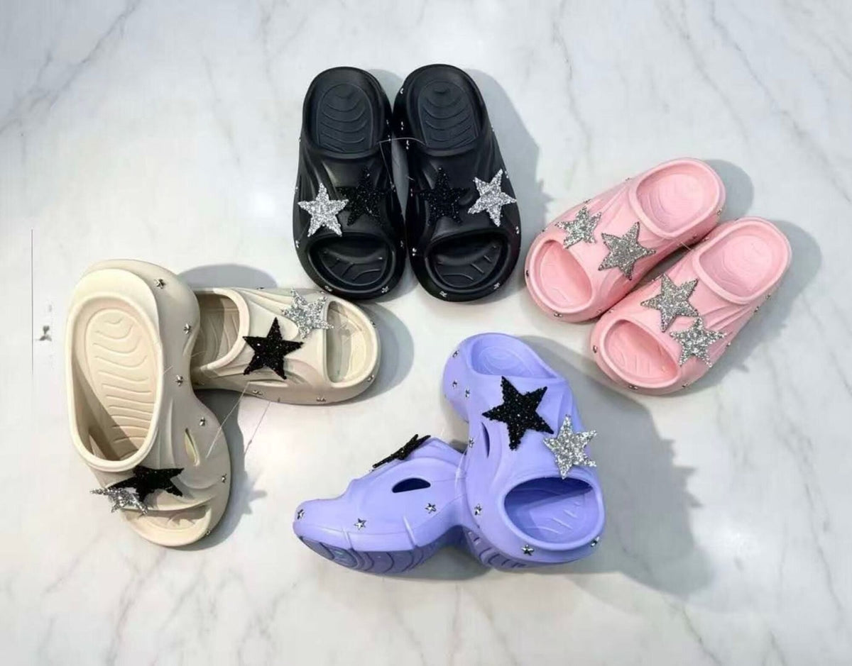Sandalias con estrellas-BN-0035-1