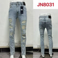 Jeans corte skinny con rasgaduras-JN8031