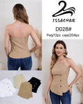 Corset con botones-D028#