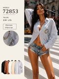 Camisa de botones con estampado-72853