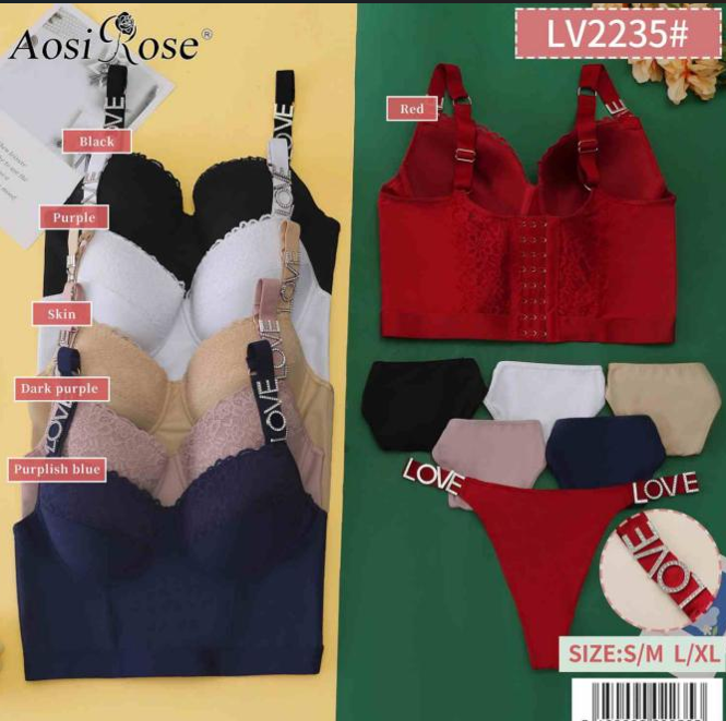 Conjunto de lencería-LV2235#