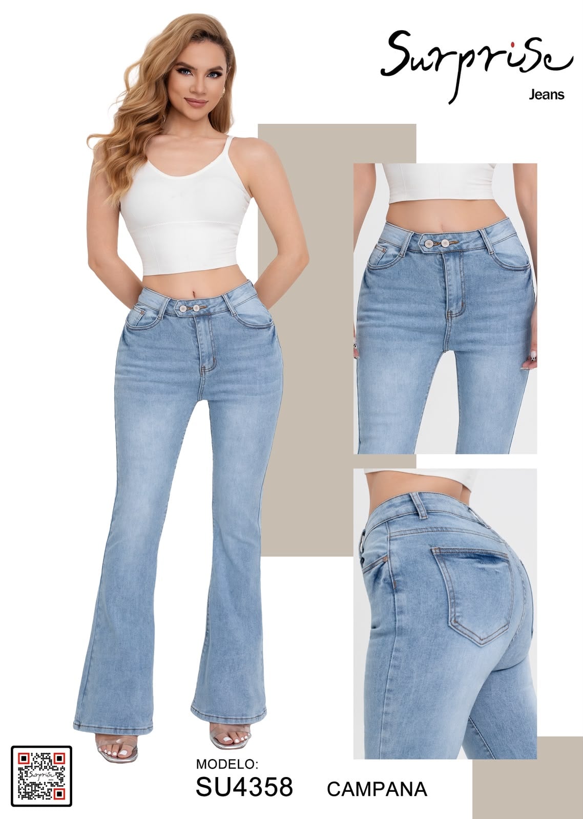 Jeans Campana Surprise-SU4358