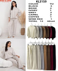 Conjunto de suéter y pantalón-KL3159