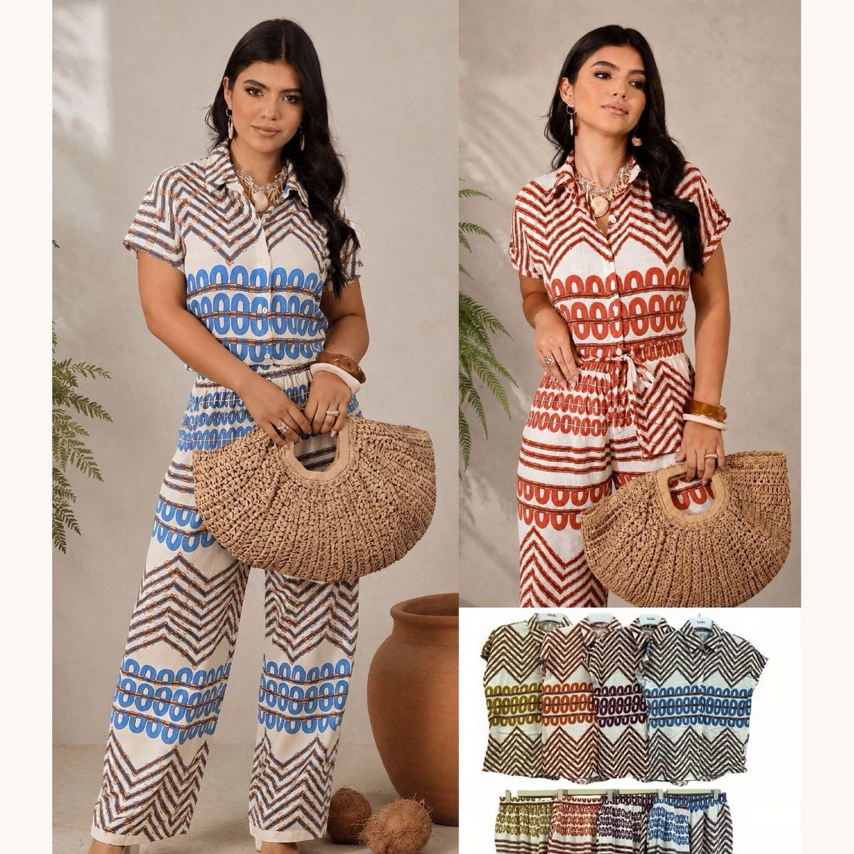 Conjunto Estampado M Corta-AM58007