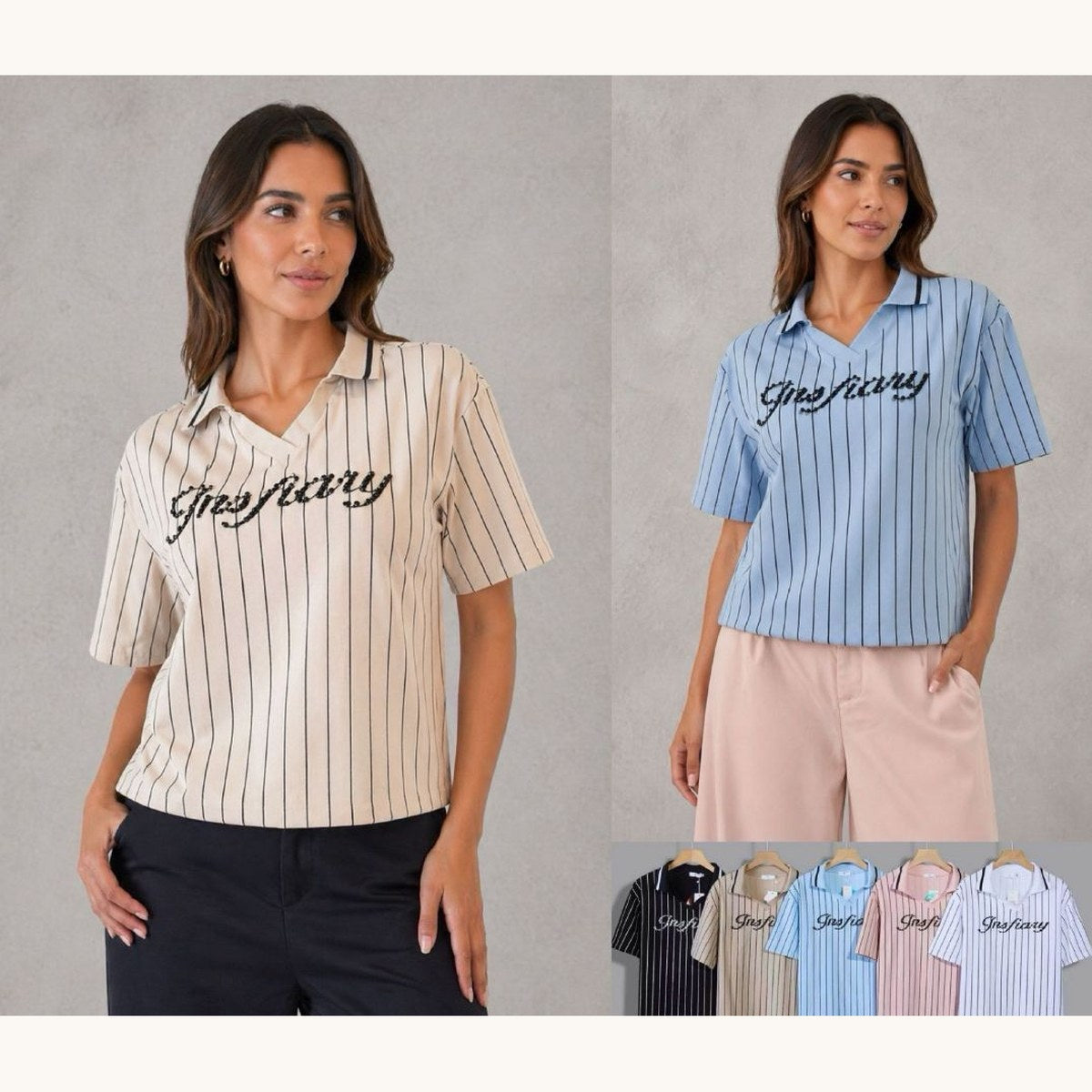 Playera Rayada con Pedreria-AMP23351