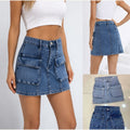 Falda Denim Cargo-CM00007