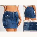 Falda Denim 4 Pockets-CM24503