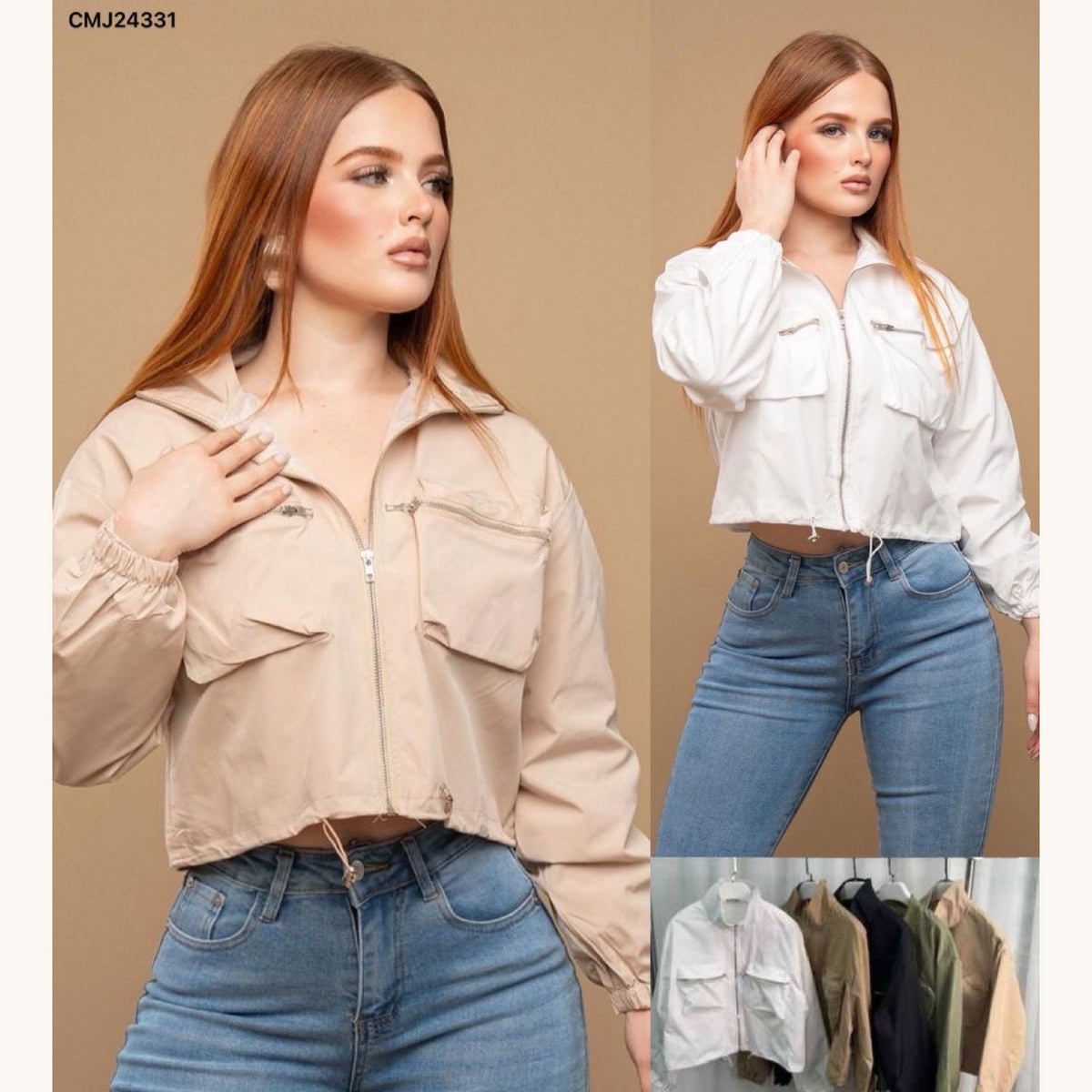 Jacket Cargo Cierre-CMJ24331