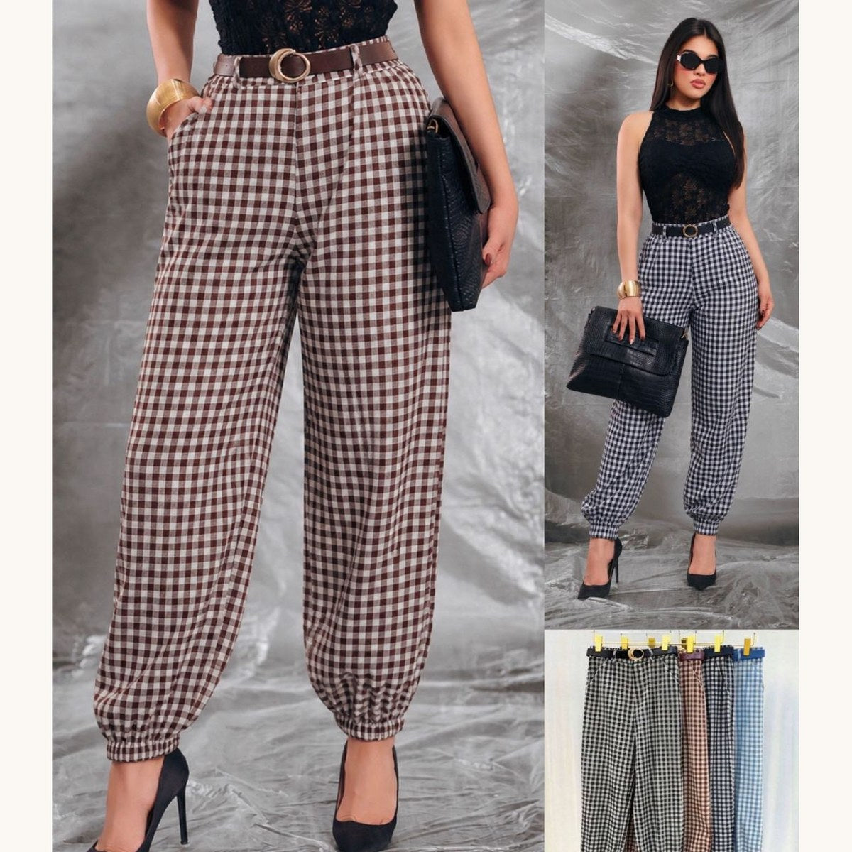 Pantalon Vichy-ISAP217