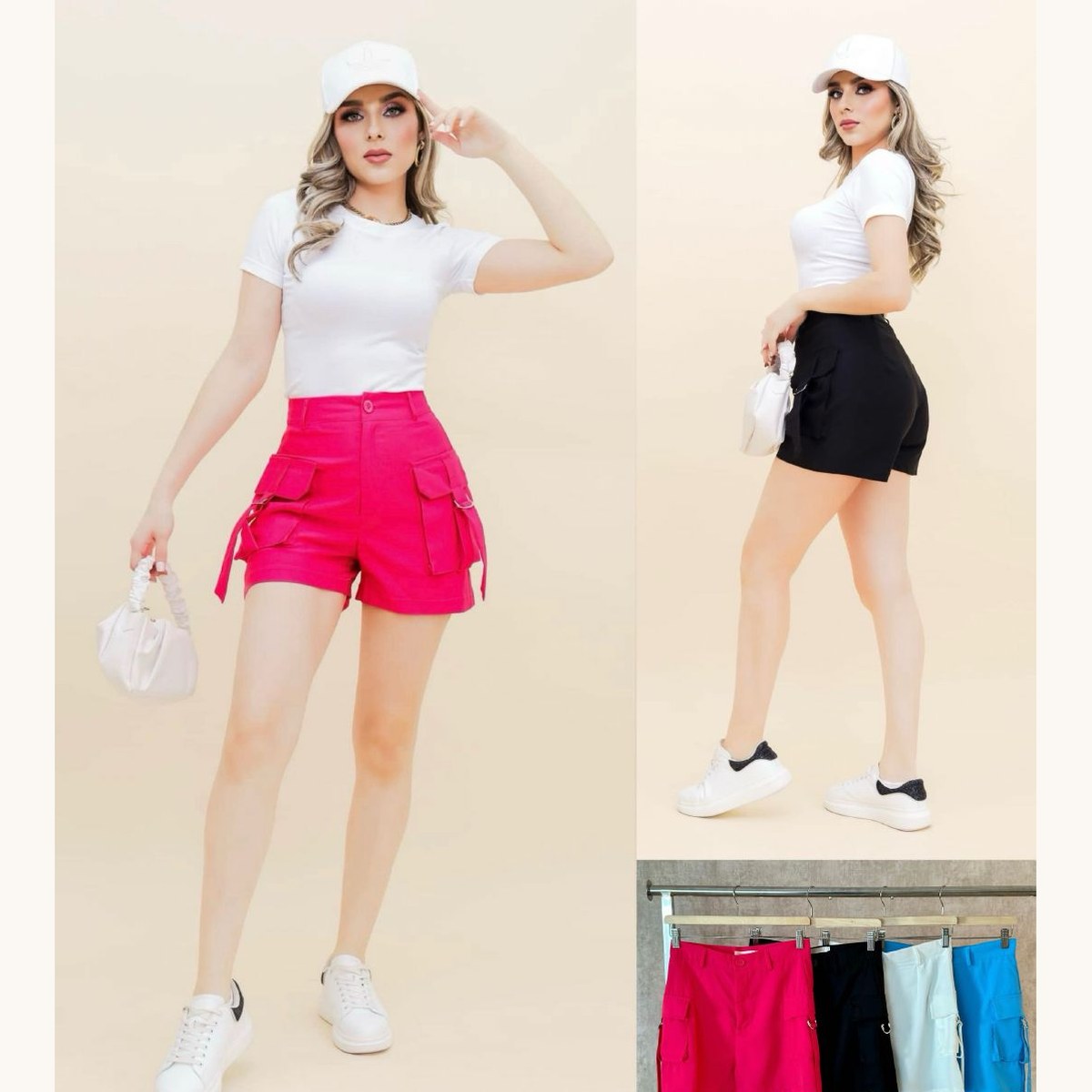 Short Twill Cargo-MT10848