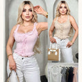 Tank Top con Encaje-MT25020