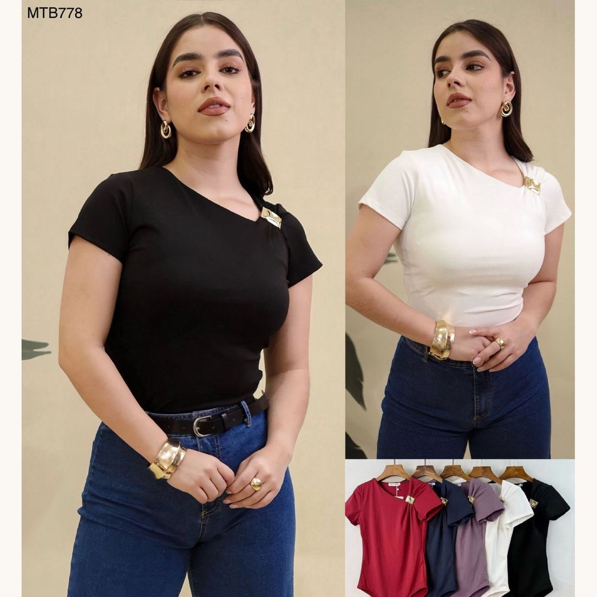 Body con Hebilla Mc-MTB778