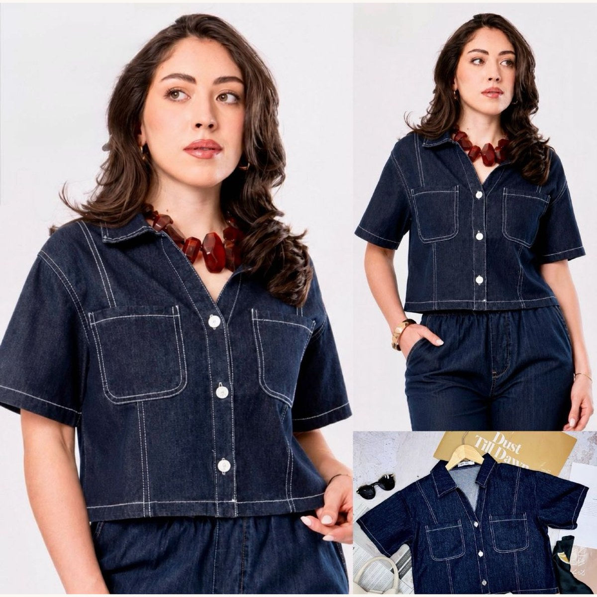 Camisa Mc Denim-MTM648
