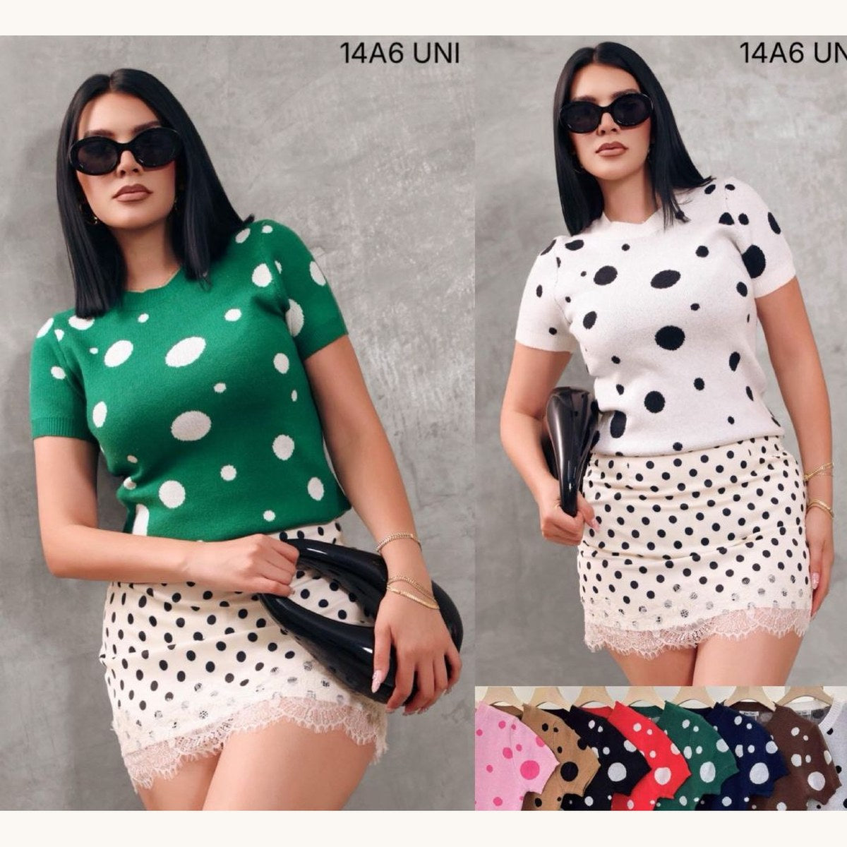 Top Polka Tamanos-MTT11233