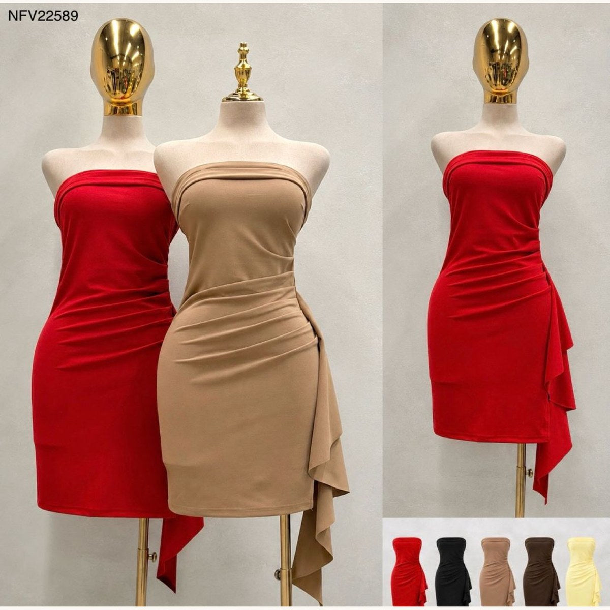 Vestido Escarolas-NFV22589