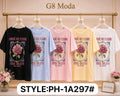 Playera Marché Aux Fleurs-PLA-PH-1A297#