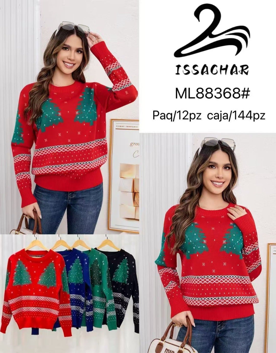 Suéter navideño-ML88368#