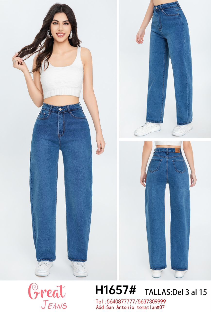 Jeans mom-H1657