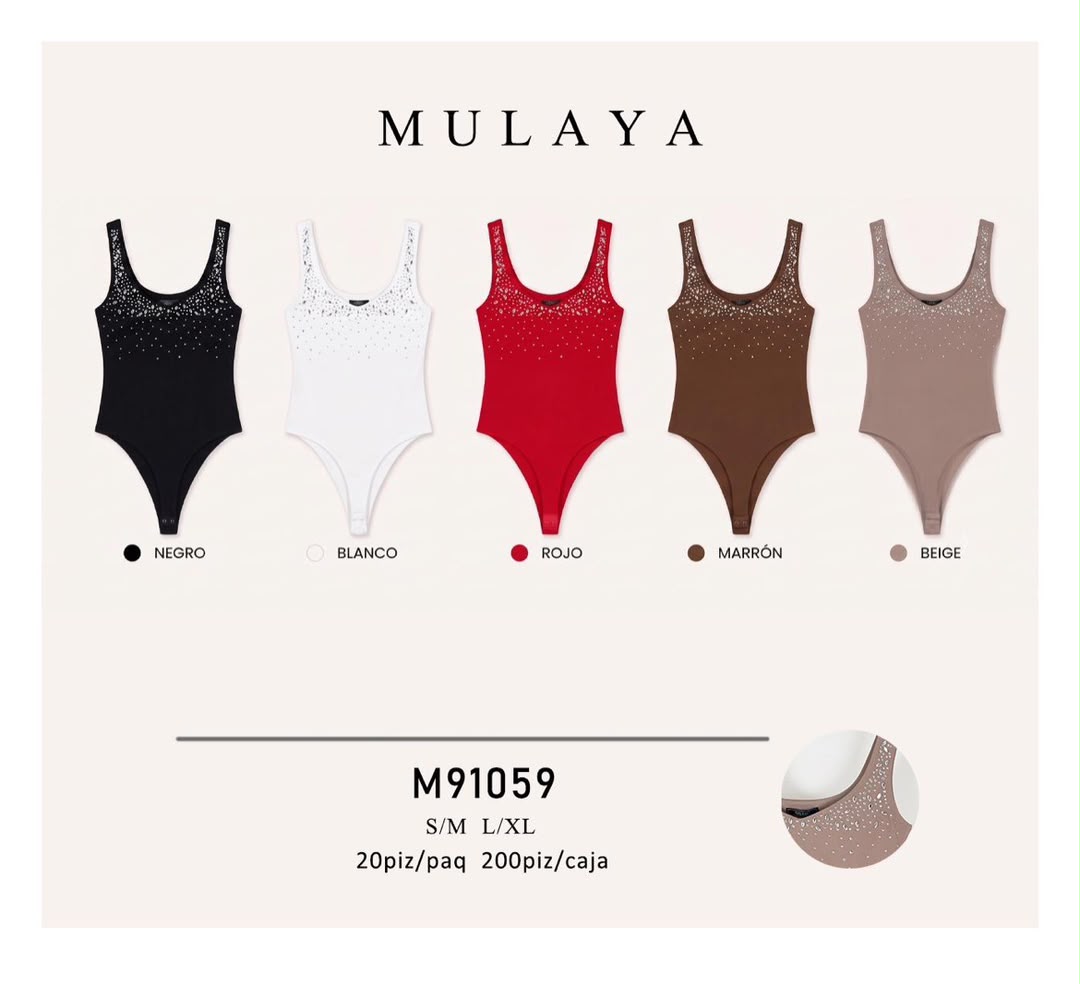 Body con pedrería-M91059