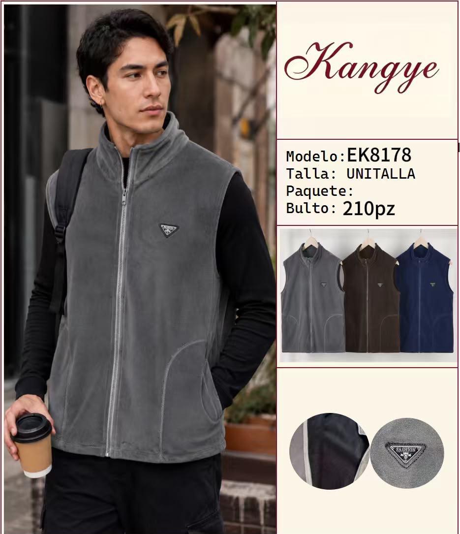 Chaleco con cierre-EK8178