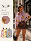 Camisa con estampado de osos-72810