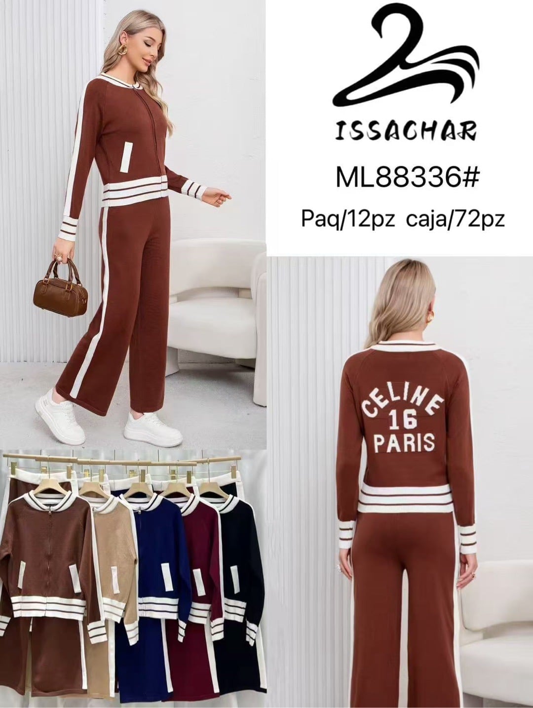 Conjunto de sudadera y pantalón-ML88336#