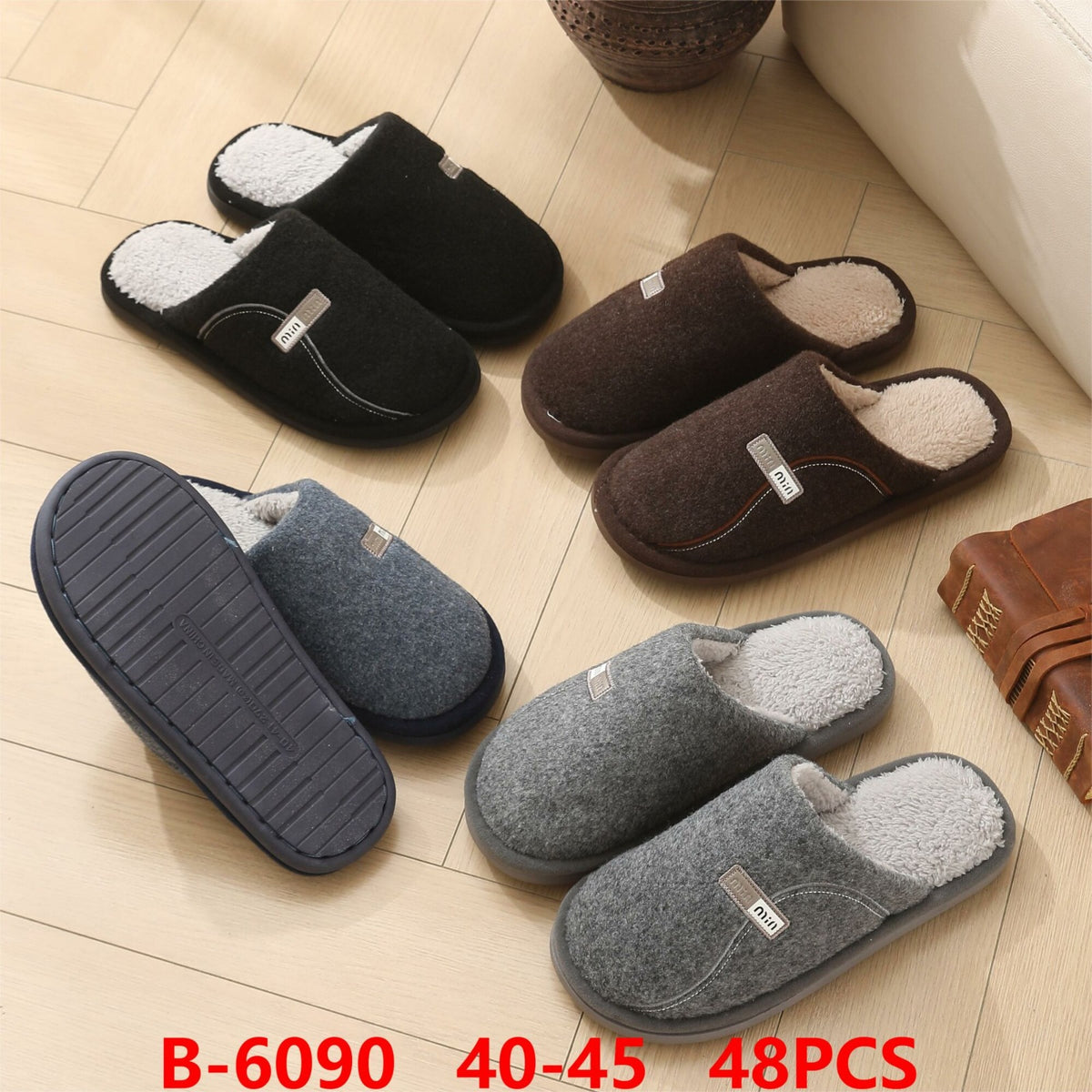 Pantuflas cómodas-B-6090