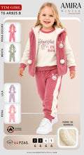 Conjunto de invierno con forro de borrega-TG AR825 B
