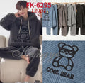 Conjunto de pijama de peluche Cool Bear-FK6295