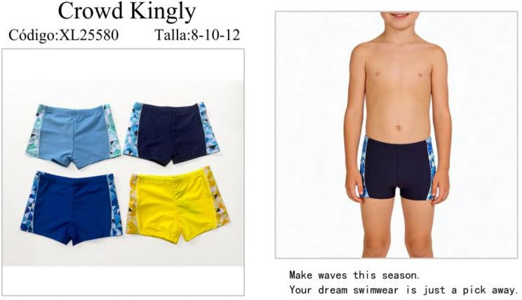 Bañadores de natación para niño-XL25580