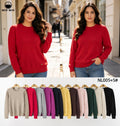 Suéter cuello redondo-NL005+5#