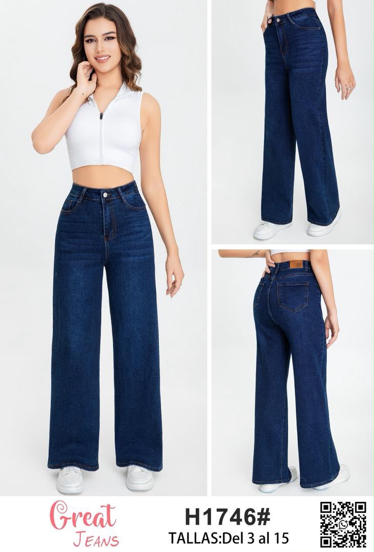 Jeans corte recto-H1746