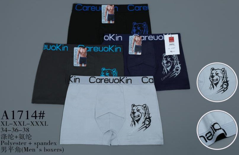 Boxers para hombre con diseño de oso-A1714